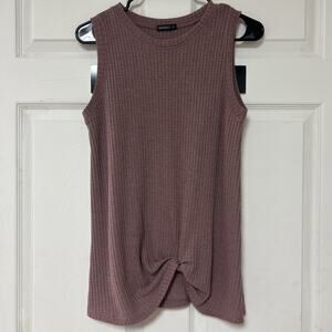 Miholl Mauve Pink Sleeveless Shorts Size Small